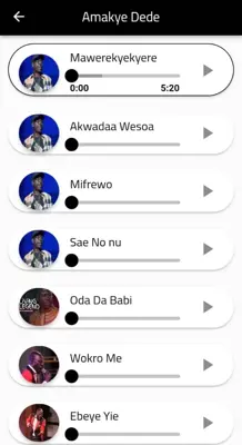 Ghana Twi Highlife Songs android App screenshot 0